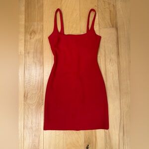 Bec & Bridge Red Mini Dress